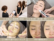 スリースリー 恵比寿(THREE THREE)の雰囲気(【相談できる◎】ハーブピーリングなど悩みに合わせて選べて安心)