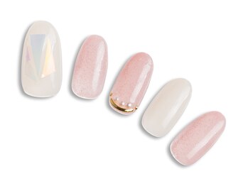 プラスネイル 銀座中央通り店(PLUS NAIL)/【305】フィルム×可愛い¥6,039