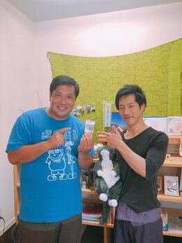 タイヒーリング セン/吉本芸人ほのまる向井さんご来店