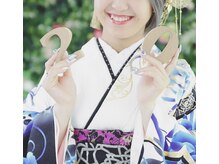 爪ソウシャイン(爪 SO SHINE)/成人式ネイル★