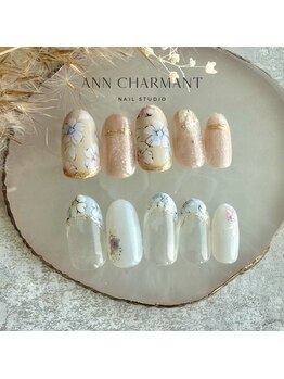 アンシャルマンネイルスタジオ(Ann charmant nail studio)/セレクトアートコース¥6,800～