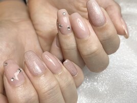 【パラジェル】上品ネイル