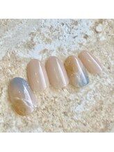 ネイルサロン クイル(QUILL)/８月ちょこっとアート（２）