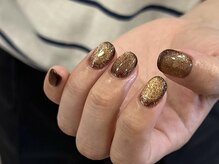 アイネイルズ 天神今泉店(I-nails)/【sana.i】ブラウンマグネット