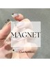 □ 当店人気 □ magnet nail  ¥6500→¥6000