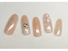 スピードネイル アンド アイ 宮交シティ店/#63 【和装×桜】