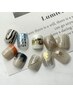 【Foot】　ワンカラ―＋アート２本付き♪　(オフ・ケア込み)　￥7500