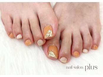 フット親指アート