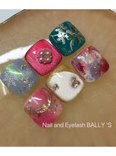 サロン バリーズ 赤羽店(BALLY'S)/キャンペーンフットネイル♪