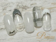 パリュール 西荻窪(Parure)/定額Bコース　チェック　乳白色