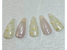 ジェー エス シー ネイル(J.S.C.nail)/サンプルデザイン/薔薇ネイル
