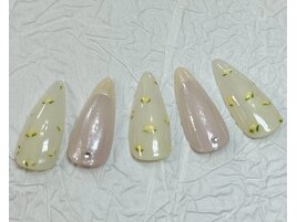 サンプルデザイン/薔薇ネイル