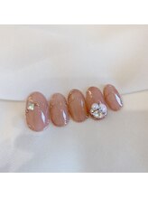 グログラン(Gros-Grain)/11月ネイル