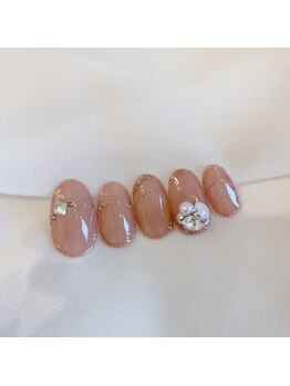 グログラン(Gros-Grain)/11月ネイル