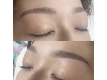 キューラッシュ 横浜店(Q-LASH)の写真/【美眉毛スタイリング¥4980】眉WAX＆スタイリングで好印象なお顔に♪ハリウッドブロウリフトもおすすめ◎