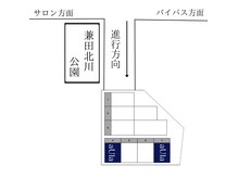 アウラ(aUla)の雰囲気（第２、3駐車場。）