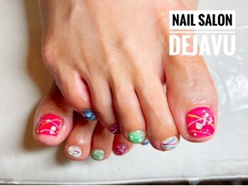 デジャヴ(Dejave)/フットヨーヨーネイル