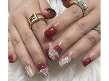 ツイードネイル
