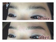 眉サロン デュアル 恵比寿(DUAL)/アーチ眉から平行眉に☆