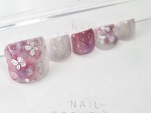 ネイルフロンティア 吉祥寺(NAIL FRONTIER)/ピンクあじさいフット8980円～