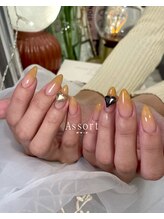 アソート 神戸元町(Assort)/グラデーション＋パーツ代