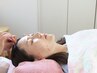 【美肌◎眼精疲労も緩和】美容鍼＋ローズミスト炭酸ヘッドスパ60分¥5500