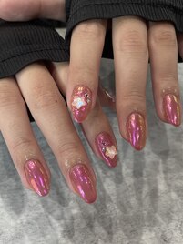 オーロラ星ネイル