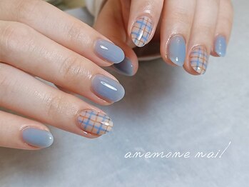 アネモネネイル(anemone nail)/【定額】ニュアンス　シンプル