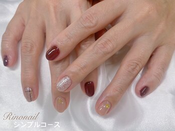 リノ ネイル(Rino nail)/雪チェック　71201