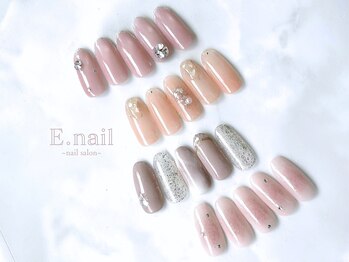 イーネイル 池下店(E.nail)/大人上品キラキラネイル