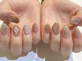 タイル柄デザイン。