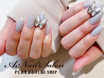 21/2/24　蝶々nail