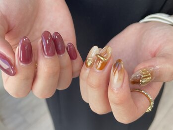 アシンメトリーネイル