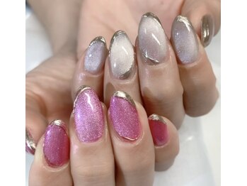 桜ネイルサロン/マグネット、ミラー