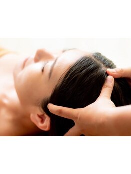 ヘッドスパで癒されたい