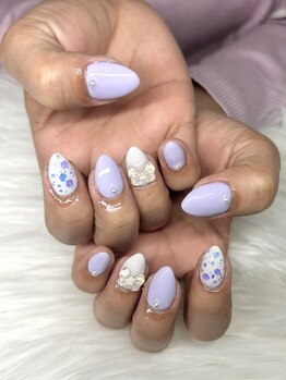 タムタムネイル 本厚木(Tam Tam Nail)/持ち込みデザイン