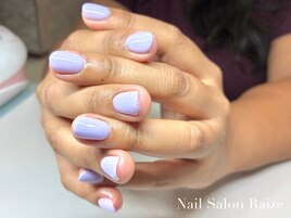 ワンカラーネイル/パープル