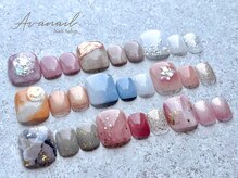 アバネイル 名駅店(AVA NAIL)/フットシンプルアートコース