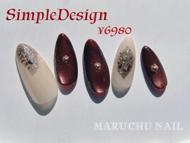 定額シンプルデザイン