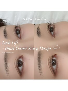 トパーズブロウ 宇都宮竹林店(TOPAZ BROW)/目尻流しデザイン