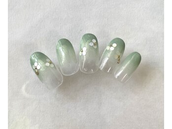 ネイルサロンルーミー(ROOMY)/16色カラグラ＋シンプルアート