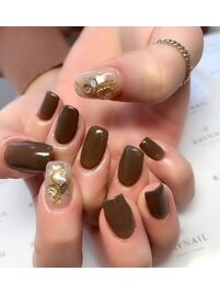 ワンカラー＋2本アート -aika