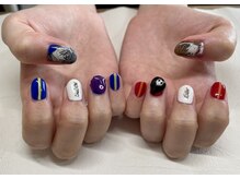 ネイルサロン ブリリアント(Nail Salon Brilliant)/アート4＋キャラネイル6