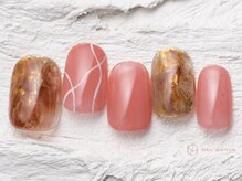 ネイルメゾン 池袋店(NAIL MAISON)/モヤモヤニュアンス　¥8050