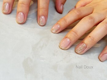 ネイル ドゥ 岡山駅前店(Nail Doux)/ミラースキニーネイル