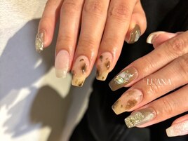 ニュアンス　ジェルネイル