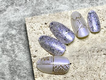 エヌアット 新宿西口(n@nail)/定額手描きアート