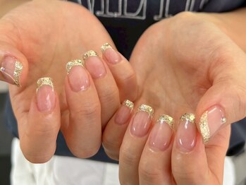 フレンチ/ラメフレンチ/キュート