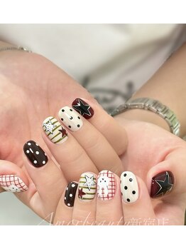 アモールビューティー 新宿店(Amor Beauty)/持ち込み ニュアンスdesign