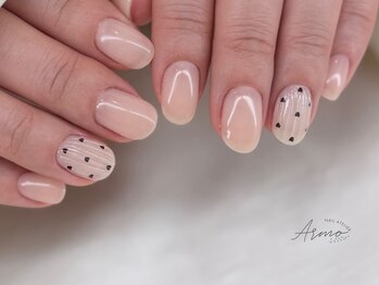 アルモ(Armo.)/ハートドットネイル